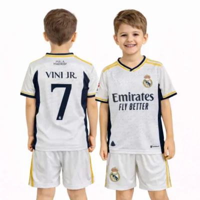 VINI JR REAL MADRID ΠΑΙΔΙΚΟ ΣΕΤ ΠΟΔΟΣΦΑΙΡΟΥ REPLICA