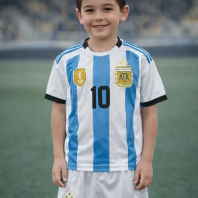 MESSI ARGENTINA NATIONAL TEAM 3 STARS ΣΕΤ ΠΟΔΟΣΦΑΙΡΟΥ REPLICA