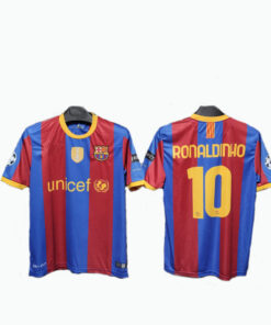 Alternative view of RONALDINHO BARCELONA RETRO ΑΝΔΡΙΚΗ ΜΠΛΟΥΖΑ