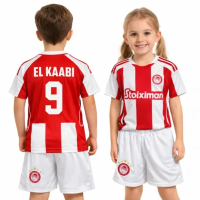 ΟΛΥΜΠΙΑΚΟΣ EL KAABI ΣΕΤ ΠΟΔΟΣΦΑΙΡΟΥ ΠΑΙΔΙΚΟ 2025-26