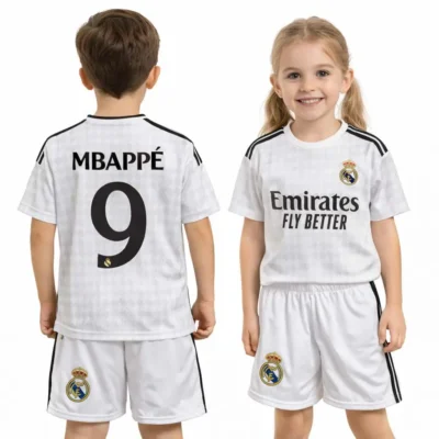 REAL MADRID MBAAPE 2024 - 25 ΣΕΤ ΠΟΔΟΣΦΑΙΡΟΥ ΠΑΙΔΙΚΟ REPLICA