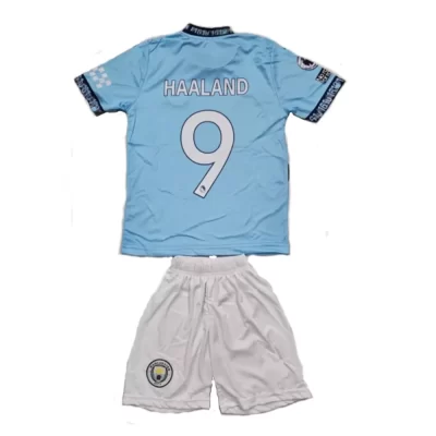 HAALAND MANCHESTER CITY ΠΑΙΔΙΚΟ ΣΕΤ ΠΟΔΟΣΦΑΙΡΟΥ REPLICA