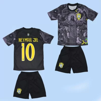 NEYMAR NATIONAL TEAM BRAZIL BLACK ΣΕΤ ΠΟΦΟΣΦΑΙΡΟΥ REPLICA