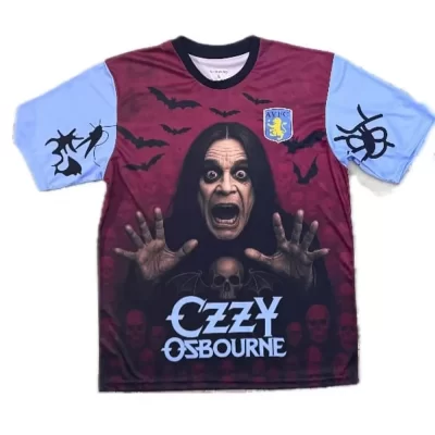 ASTON VILLA OZZY BLACK SABATH ΑΝΔΡΙΚΗ ΜΠΛΟΥΖΑ ΠΟΔΟΣΦΑΙΡΟΥ ΕΠΕΤΕΙΑΚΗ