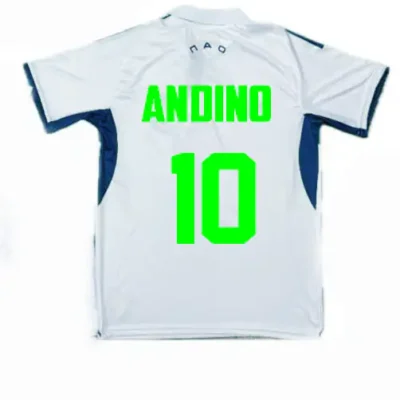 ΣΕΤ ΠΟΔΟΣΦΑΙΡΟΥ ΠΑΙΔΙΚΟ ΠΑΝΑΘΗΝΑΙΚΟΣ ANDINO ΛΕΥΚΗ ΜΕ ΓΙΑΚΑ 2025-26