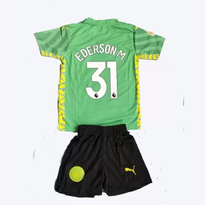 MANCHESTER CITY EDERSON ΠΑΙΔΙΚΟ ΣΕΤ ΠΟΔΟΣΦΑΙΡΟΥ REPLIKA
