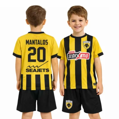 ΑΕΚ ΣΕΤ ΠΟΔΟΣΦΑΙΡΟΥ ΠΑΙΔΙΚΟ MANTALOS 2025-26