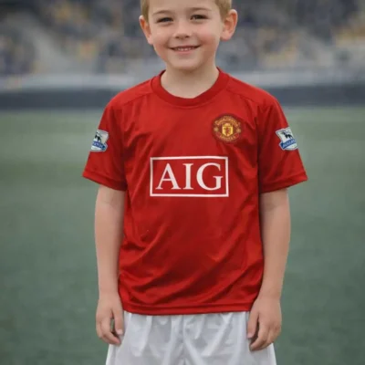 RONALDO MANCHESTER UNITED VINTAGE ΠΑΙΔΙΚΟ ΣΕΤ ΠΟΔΟΣΦΑΙΡΟΥ