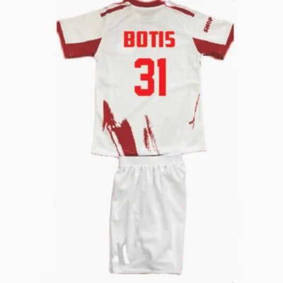ΟΛΥΜΠΙΑΚΟΣ BOTIS ΠΑΙΔΙΚΟ ΣΕΤ ΠΟΔΟΣΦΑΙΡΟΥ 2025-26 AWAY