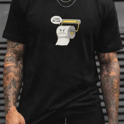 I HATE MY JOB ΑΝΔΡΙΚΗ ΜΠΛΟΥΖΑ ΚΟΝΤΟΜΑΝΙΚΗ ΒΑΜΒΑΚΕΡΗ