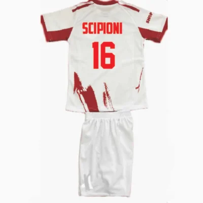 ΟΛΥΜΠΙΑΚΟΣ SCIPIONI ΠΑΙΔΙΚΟ ΣΕΤ ΠΟΔΟΣΦΑΙΡΟΥ 2025-26 AWAY