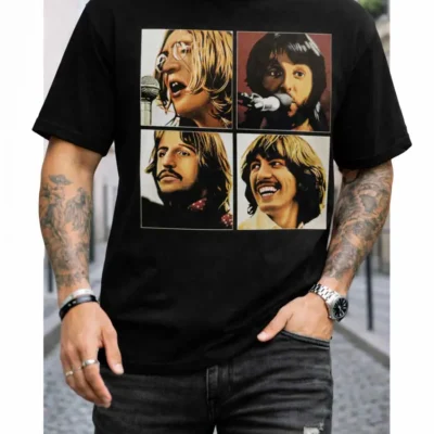 BEATTLES ΑΝΔΡΙΚΗ ΜΠΛΟΥΖΑ ΚΟΝΤΟΜΑΝΙΚΗ