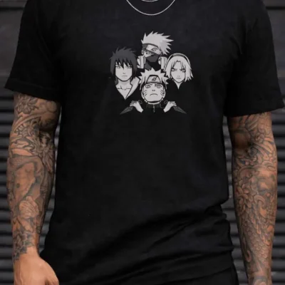 NARUTTO ΑΝΔΡΙΚΗ ΜΠΛΟΥΖΑ ΚΟΝΤΟΜΑΝΙΚΗ