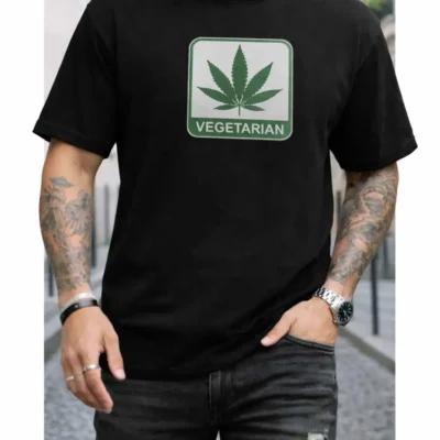 VEGETARIANS ΑΝΔΡΙΚΗ ΜΠΛΟΥΖΑ ΚΟΝΤΟΜΑΝΙΚΗ