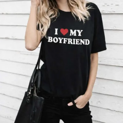 I LOVE MY BOYFRIEND ΓΥΝΑΙΚΕΙΑ ΜΠΛΟΥΖΑ ΚΟΝΤΟΜΑΝΙΚΗ