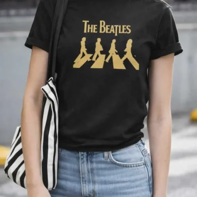 THE BEATLES ΓΥΝΑΙΚΕΙΑ ΜΠΛΟΥΖΑ ΚΟΝΤΟΜΑΝΙΚΗ