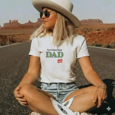 NATIONAL BANK OF DAD ΓΥΝΑΙΚΕΙΑ ΜΠΛΟΥΖΑ ΚΟΝΤΟΜΑΝΙΚΗ ΛΕΥΚΗ