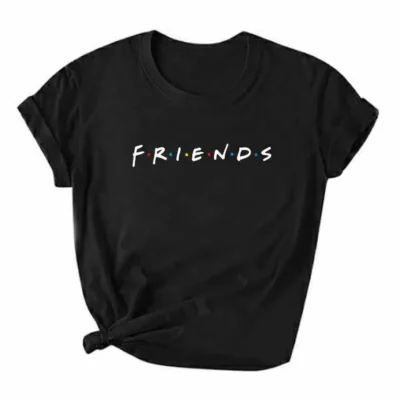 FRIENDS ΓΥΝΑΙΚΕΙΑ ΜΠΛΟΥΖΑ ΚΟΝΤΟΜΑΝΙΚΗ ΜΑΥΡΗ