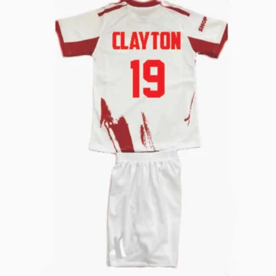 ΟΛΥΜΠΙΑΚΟΣ CLAYTON ΠΑΙΔΙΚΟ ΣΕΤ ΠΟΔΟΣΦΑΙΡΟΥ ΕΚΤΟΣ ΕΔΡΑΣ 2025-26