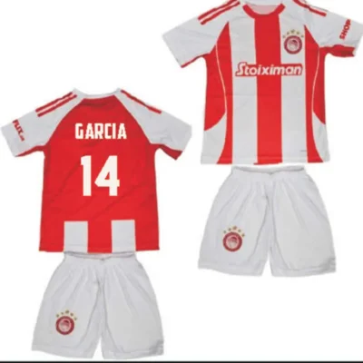 ΟΛΥΜΠΙΑΚΟΣ GARCIA ΠΑΙΔΙΚΟ ΣΕΤ ΠΟΔΟΣΦΑΙΡΟΥ 2025-26