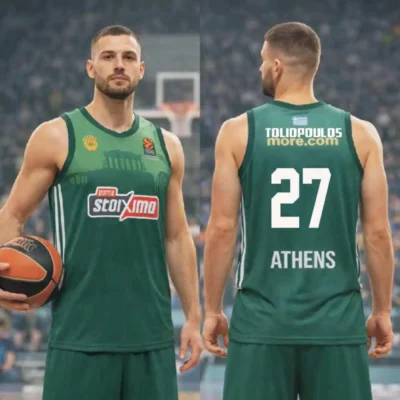 ΠΑΝΑΘΗΝΑΙΚΟΣ TOLIOPOULOS AΝΔΡΙΚΗ ΦΑΝΕΛΑ ΜΠΑΣΚΕΤ